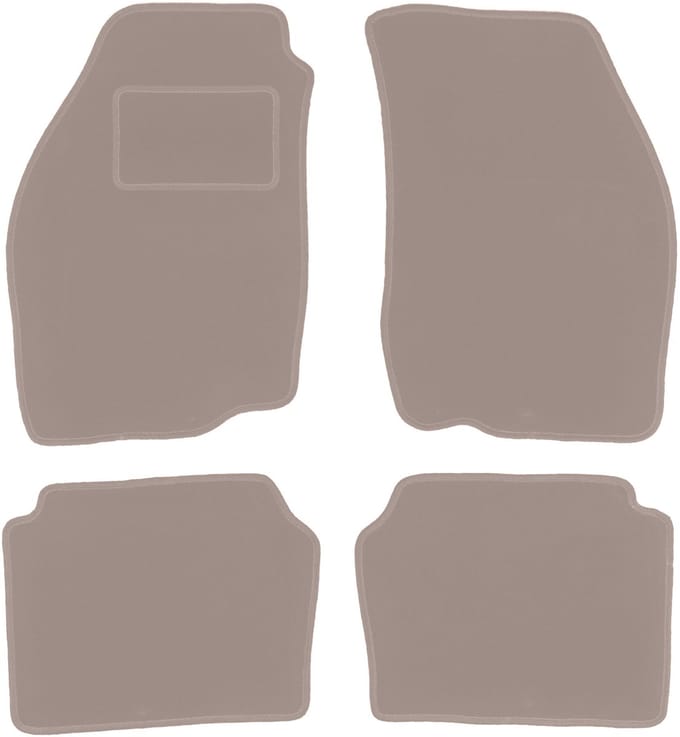 Beige veloursmatten voor: Suzuki Baleno I hatchback, sedan, stationwagen (1995-2007)