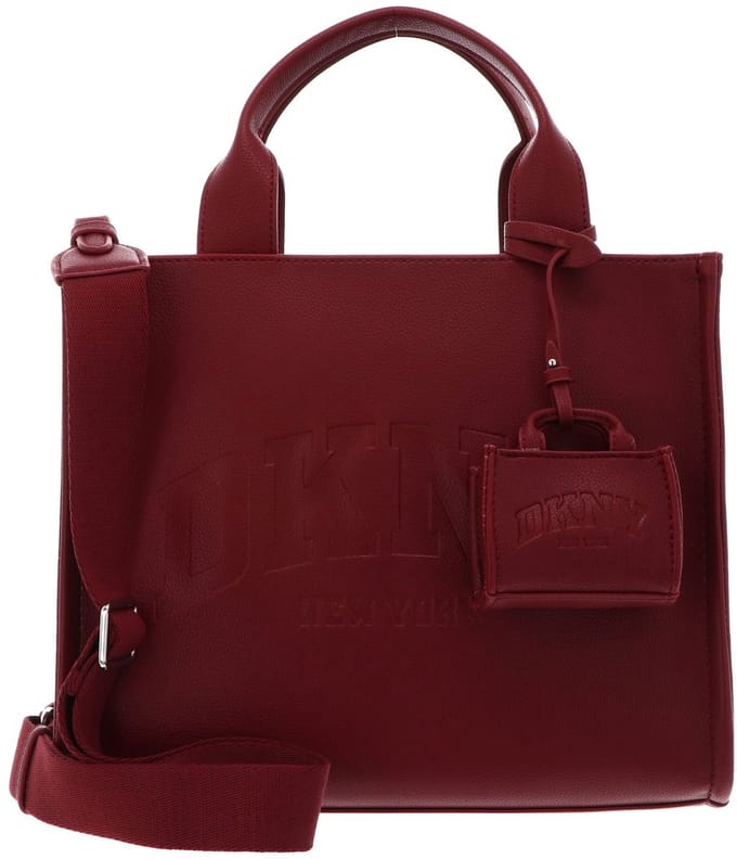 DKNY handtas schoudertas Hadlee Tote Rhythm Red donkerrood