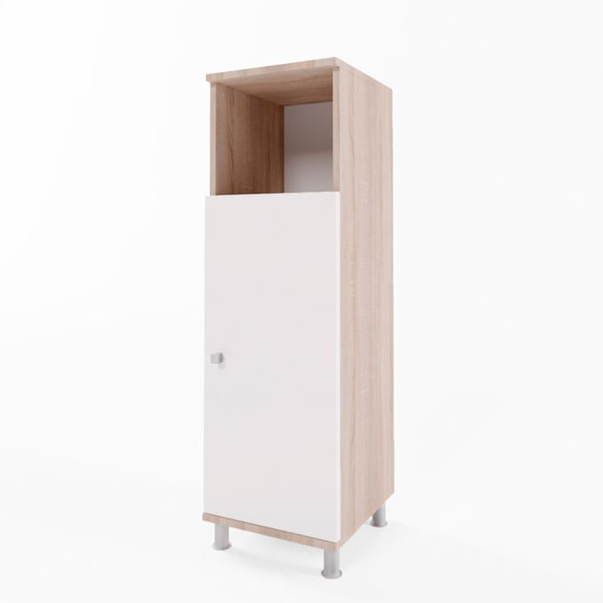 Vicco Fynn Midikast – 30 x 95 cm Sonoma/Wit