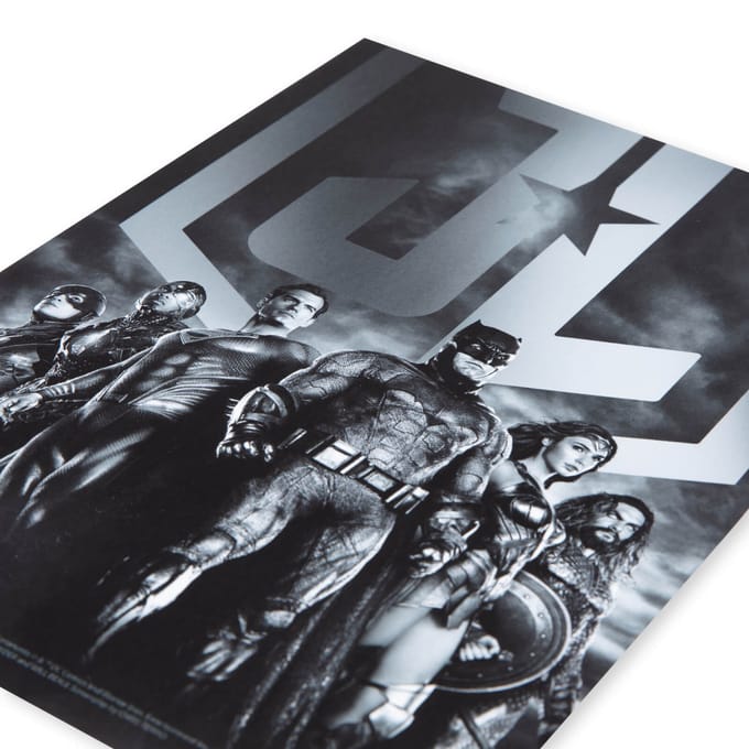 Justice League Team Poster Giclee Art Print - A3 - Print Only