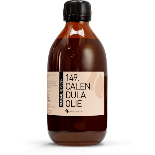 Natural Heroes Calendula Olie (Biologisch & Koudgeperst) - 300 ml