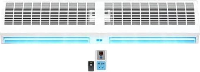 Luchtgordijn - Luchtscherm Ventilator - Ruimte Isoleren - Met Afstandsbediening - 90 cm - Wit