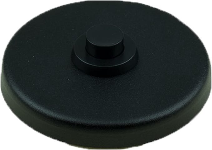 AMI beldrukker - klikrozet - 56mm rond - zwart - 739380