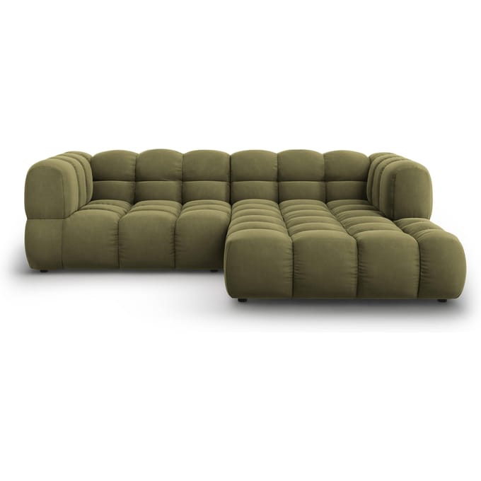 3-zits hoekbank Sky rechts velvet | Cosmopolitan Design