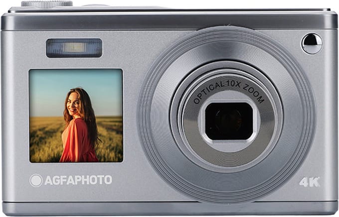 Agfa Photo Realishot DC9200 - Compact Digital Camera - Zoom Optical x10 - Silver