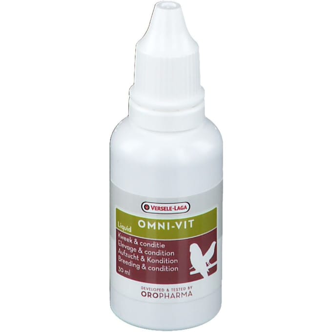 Versele-Laga Oropharma Omni-Vit Liquid Kweek&Conditie - Vogelsupplement - 30 ml