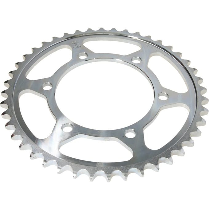 Standaard stalen motor tandwiel JT Sprockets 530 Suzuki GSX-R 1000 / Yamaha YZF-R6 (RJ09)