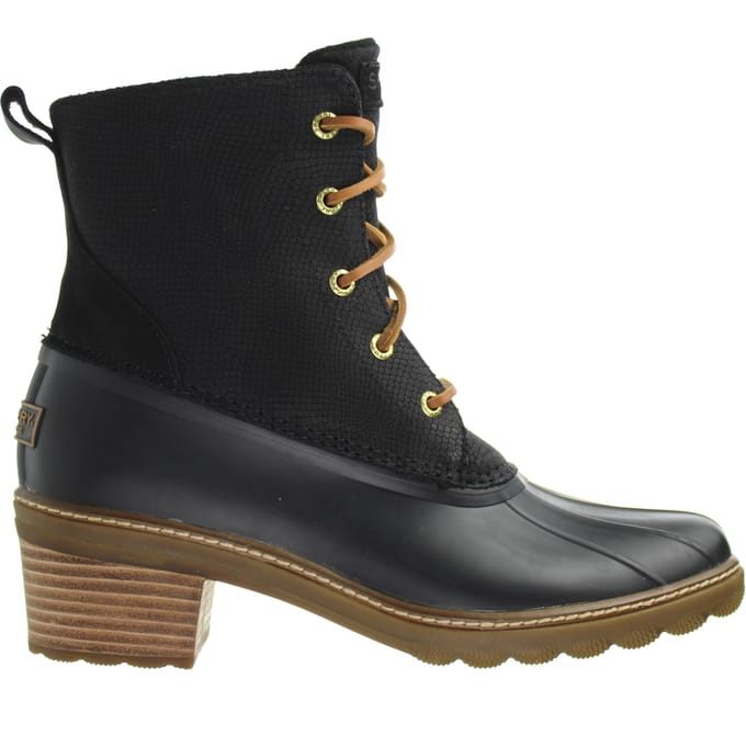 Sperry Saltwater Slangenhak Laarzen Zwart