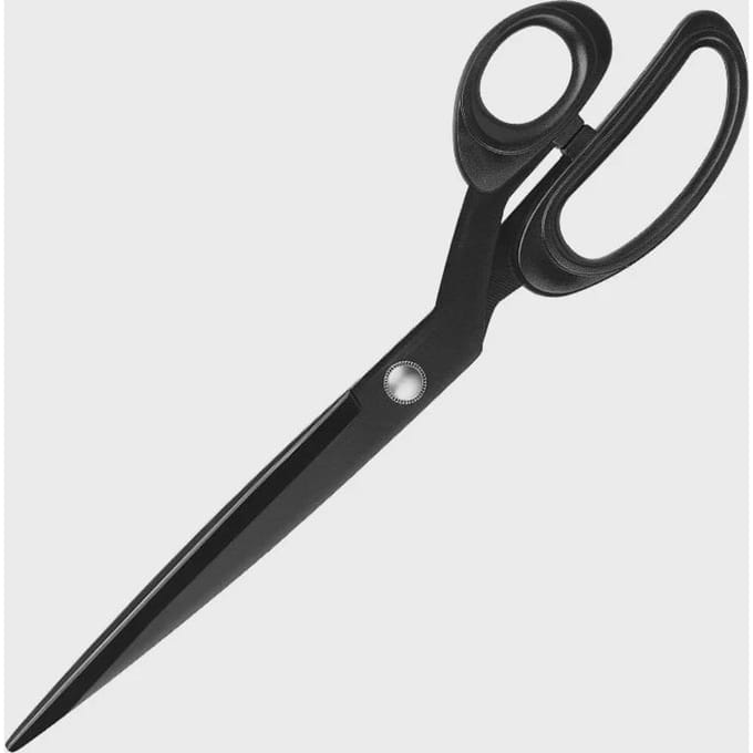 Professionele kleermakersschaar van 30 cm - scherpe stoffenschaar van roestvrij staal