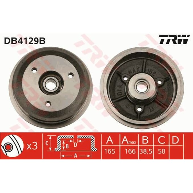 Remtrommel TRW DB4129B