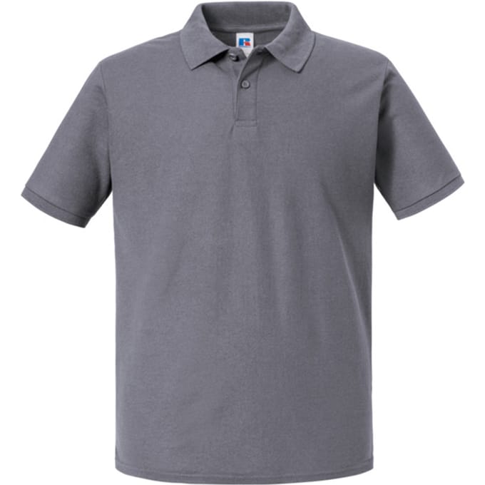 Russell Heren Authentic Eco Poloshirt (Konvooi Grijs)