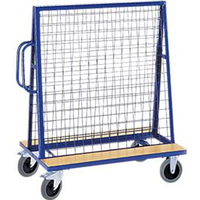 Gereedschapswagen, 75/75/5 mm, 1200 x 800 mm, draagvermogen 500 kg
