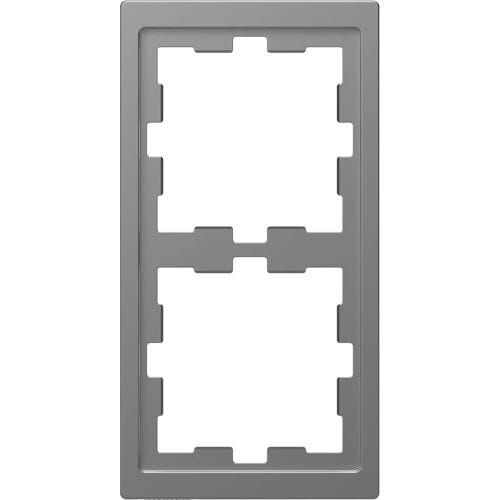 Merten MEG4020-6536 Afdekking Frame System Design RVS 1 stuk(s)
