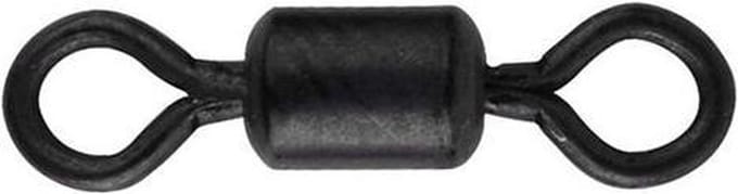 Spro Matt Black Rolling Swivel -  8 mm - maat 10