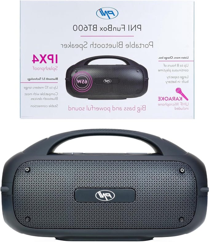 Draagbare Luidspreker - Bluetooth Speaker - Muziek Afspelen - IPX4 Waterbestendig - 65W - Zwart