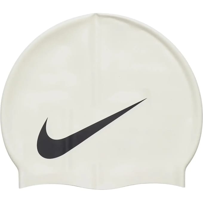Nike Badmuts Silicone Cap - Wit - Unisex