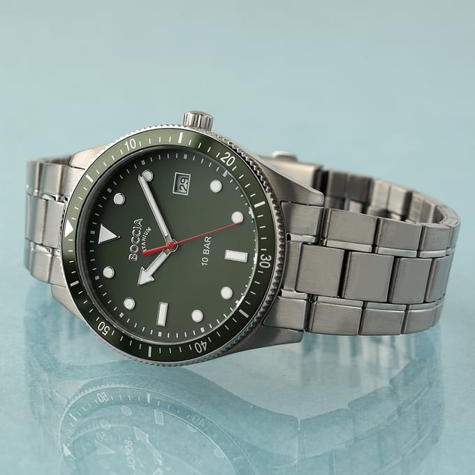 Boccia Titanium 3664-05 Heren Horloge
