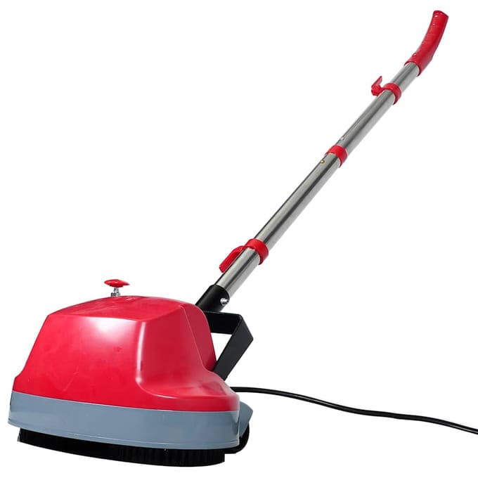 vidaXL - 5-in-1 - Tweekoppige - vloerschrobber - & - polijstmachine