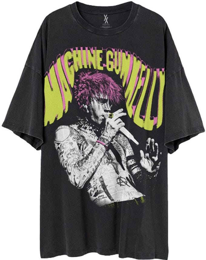 Machine Gun Kelly - Tickets To My Downfall Heren Tshirt - S - Zwart