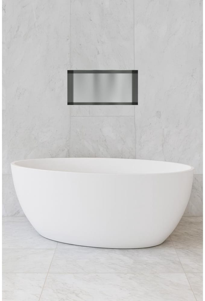 Hotbath &More BOX060F inbouwnis 30x60x10cm zonder frame RVS316