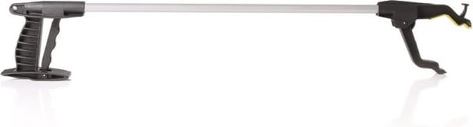 Moretti Prenz grijper 67 cm - Aluminium roterende kop - Zilver
