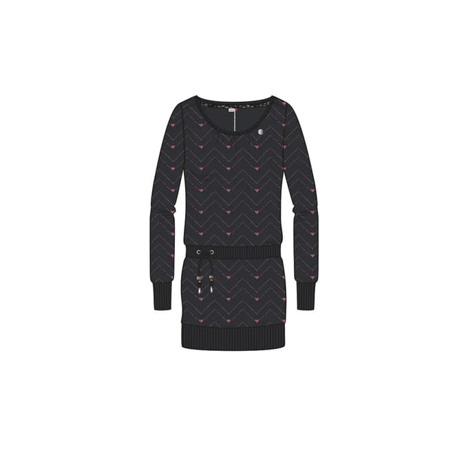 Damesjurk met lange mouwen Ragwear Alexa Zig Zag
