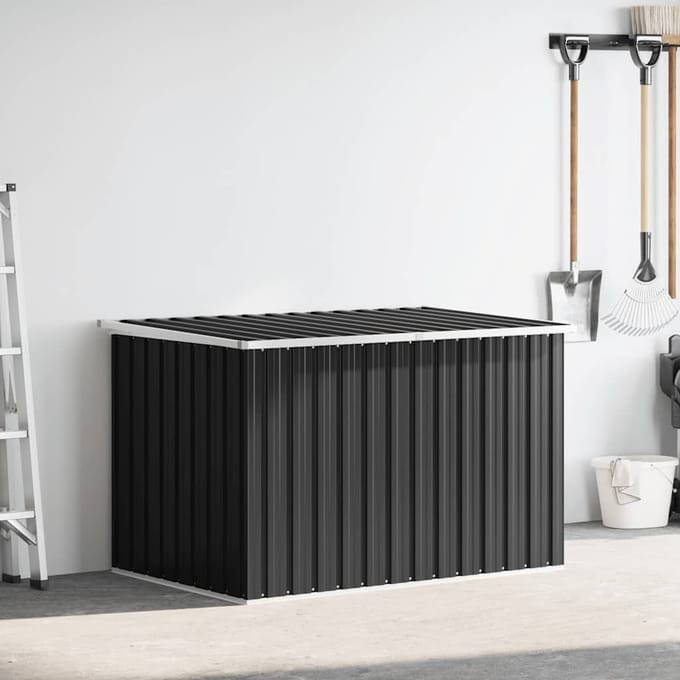 vidaXL - Tuinbox - 149x99x93 - cm - antraciet