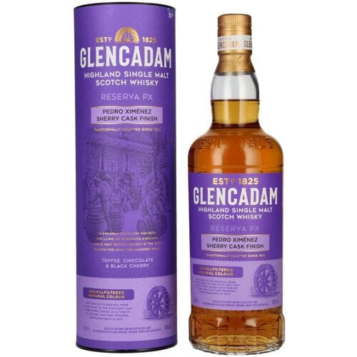 Glencadam RESERVA PX Sherry Cask Finish 46% Vol. 0,7l in geschenkverpakking