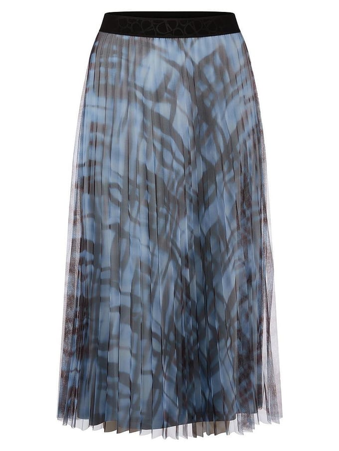 Plissérok Van BASLER blauw