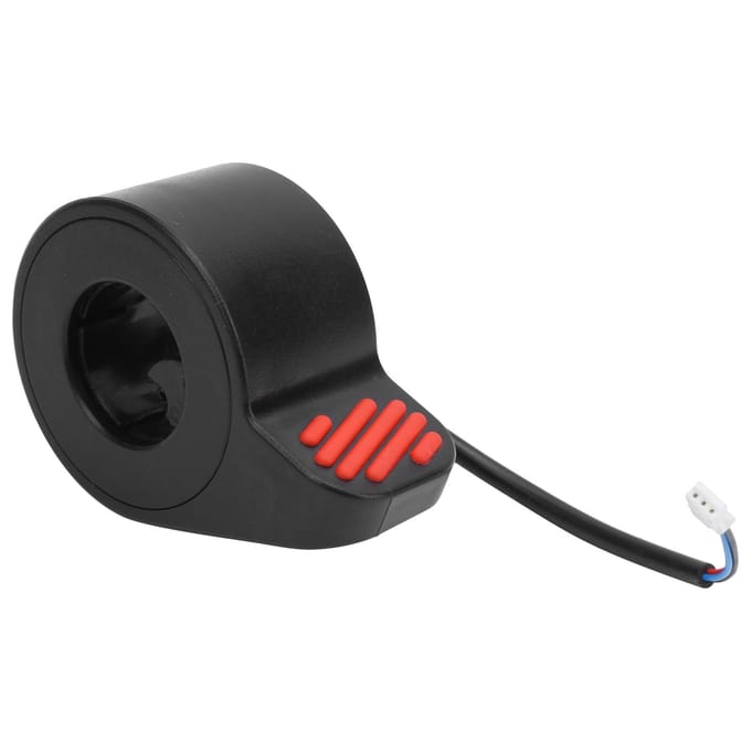 Elektrische Scooter Vinger Duim Snelheidsgashendel Vervanging voor Ninebot ES1ES2ES3ES4 black