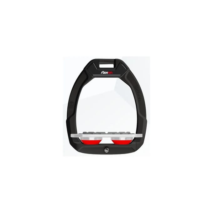 Veiligheidseisen voor het rijden Plat Grip Zwart/Grijs/Rood Flex-On Safe-On