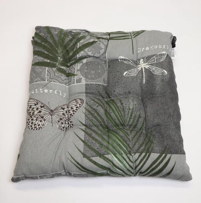 Madison Toscane zitkussen 46x46 cm Nola grey
