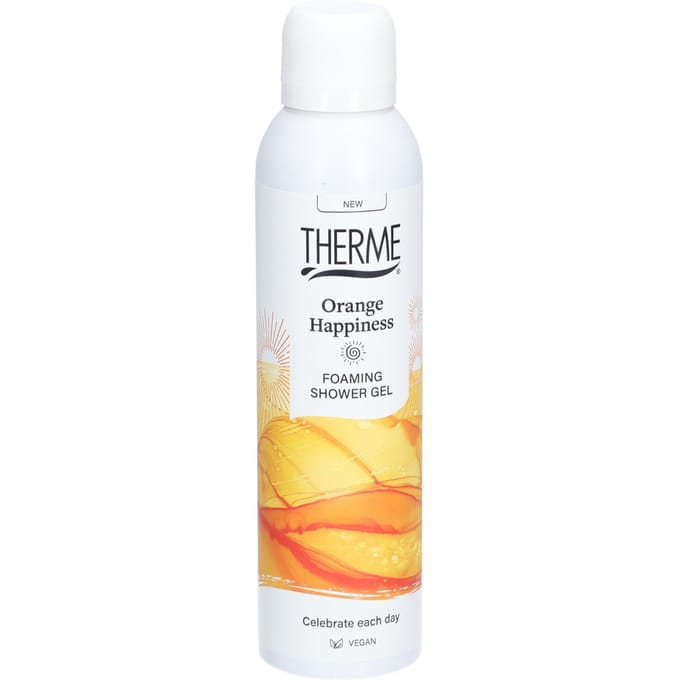 THERME Orange Happiness FOAMING SHOWER GEL 200 Douchegel