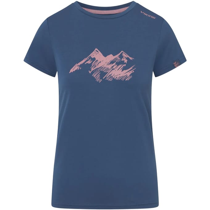 Dames-T-shirt Viking Lenta Bamboo Light