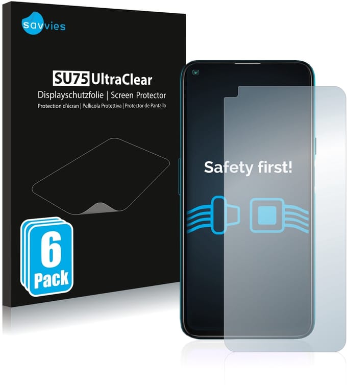 Savvies - Screenprotector voor Cubot X30 - Folie Beschermfolie transparant 6 Stuks