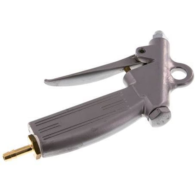 6mm Aluminium Blaaspistool Korte Blaasmond - AGLA-SN-H-6