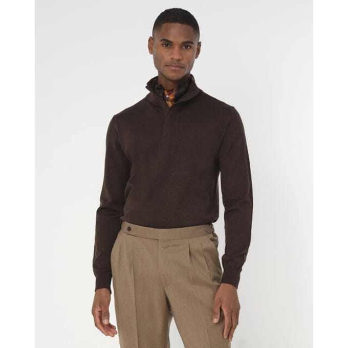 Dutch Dandies Pullover half zip