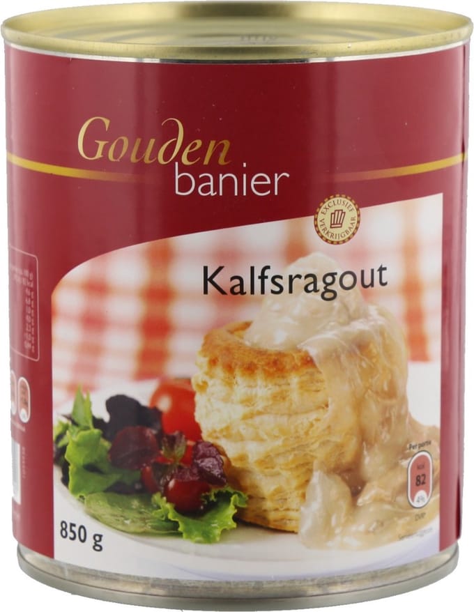 Gouden Banier Kalfsragout 850 gram