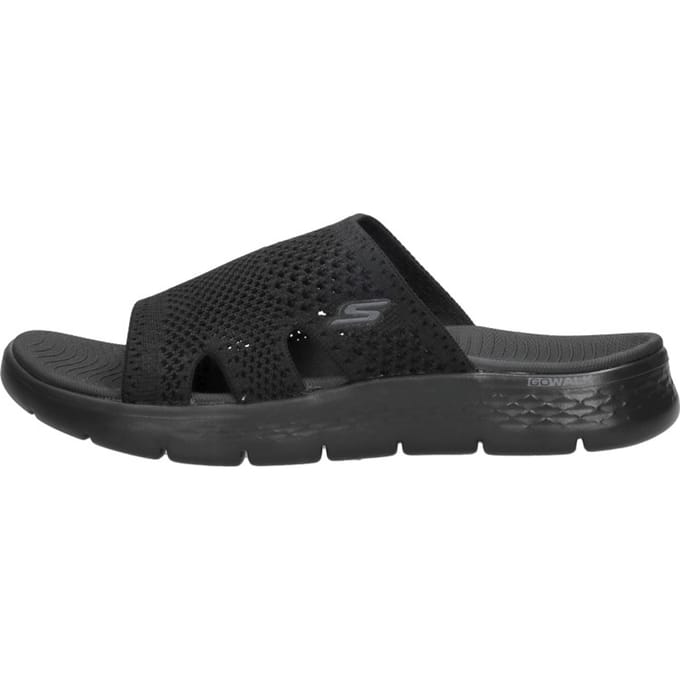 Skechers GO WALK FLEX SANDAL - ELATION Dames Slippers - Zwart