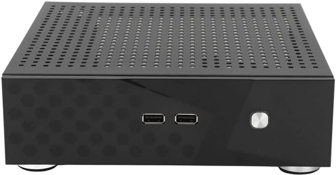 Dailygoods - Mini ITX Desktop Computer Case voor Gaming en Zelfservice Terminals
