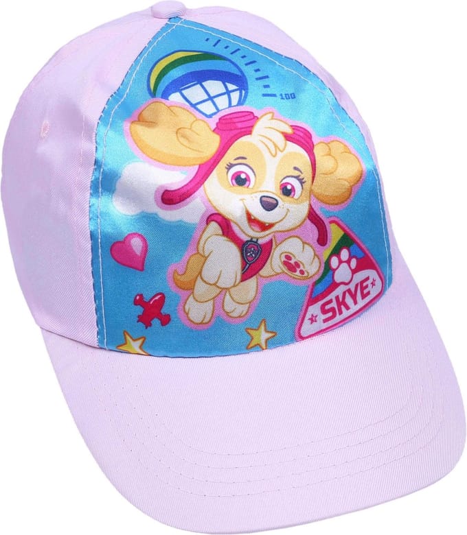 Roze meisjespet met klep Skye Paw Patrol