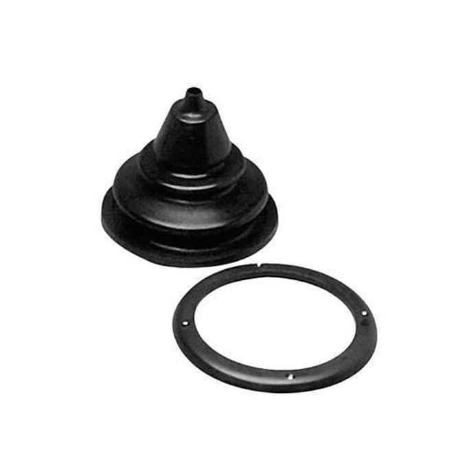 Stuurkabel doorvoer met montage ring - 150mm - Wit