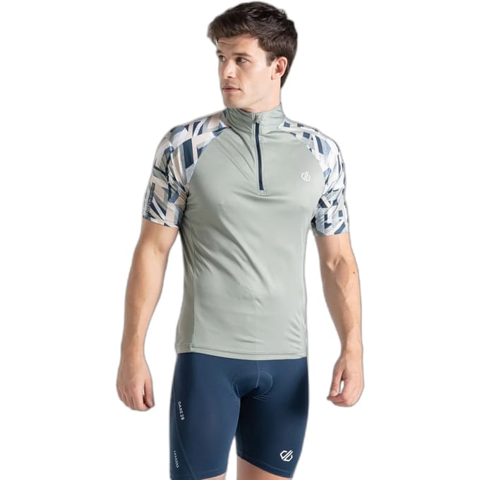 Dare2b Riding Korte Mouw Wielertrui Groen M Man