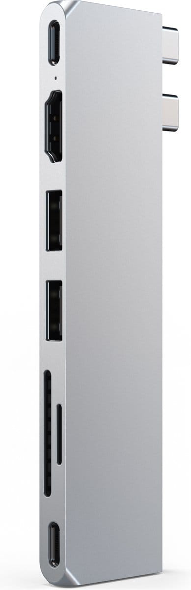Satechi Pro Hub Slim - USB4 - 6K 60 Hz - 100W