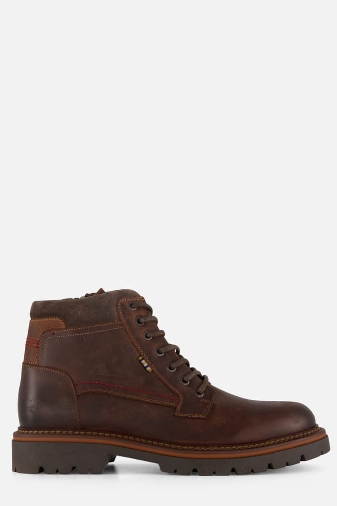 Outfielder Outfielder Veterschoenen bruin Leer