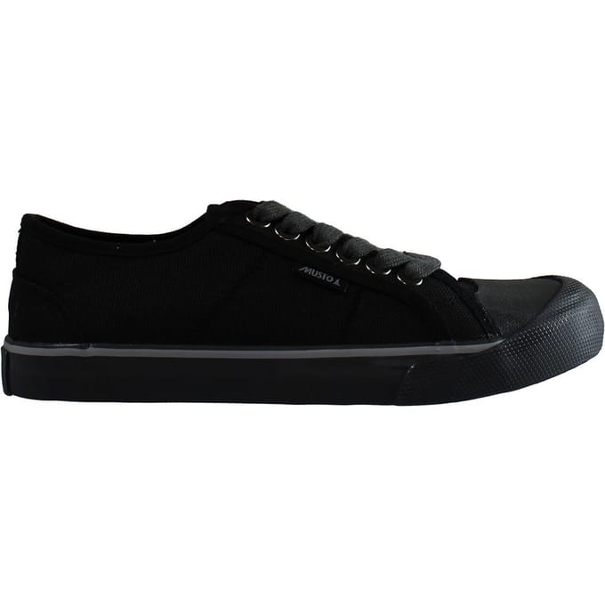 Musto LO Zwart Heren Plimsolls