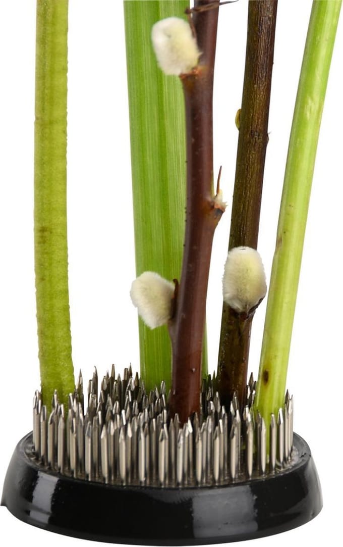 Esschert Design Bloemenschikker - transparant - 6 cm - met zuignappen - bloemverdeler