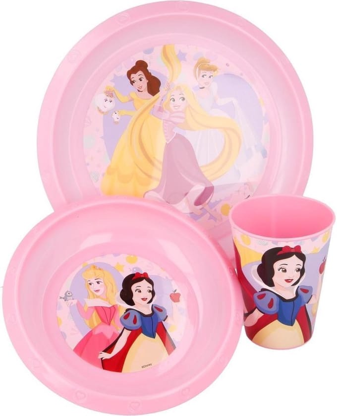 Euromic DISNEY PRINCESS 3-pcs. easy SET in gift box