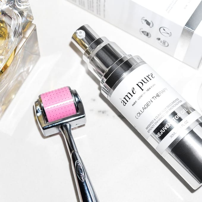 âme pure CIT FACE ROLLER BASIC - Basis Microneedling Set