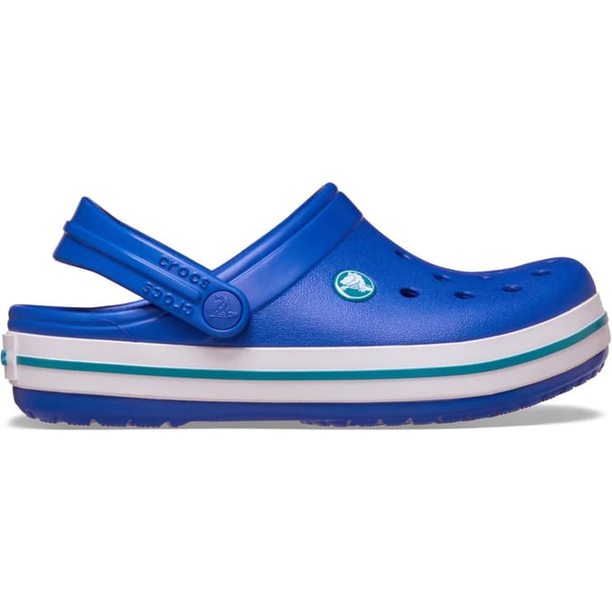 Crocs Crocband Clogs Kids Blue Bolt/Turbo Teal - Maat 33/34